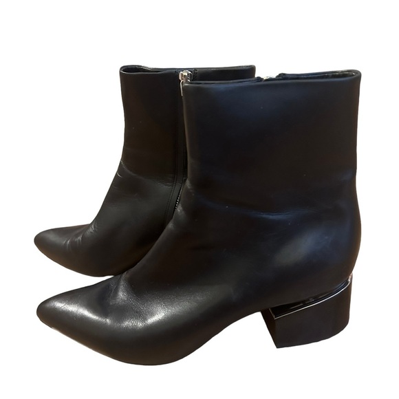 Alexander Wang Jude Block Heel Boots Size 39.5 - Picture 3 of 5